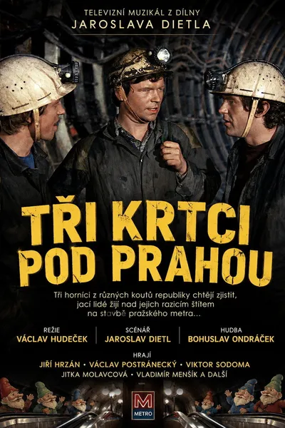 Tři krtci pod Prahou