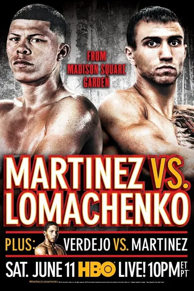 Roman Martinez vs. Vasyl Lomachenko