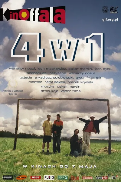 4 w 1