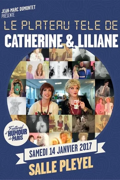 Le plateau télé de Catherine et Liliane