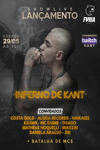 Kant - Inferno de Kant  Ao Vivo