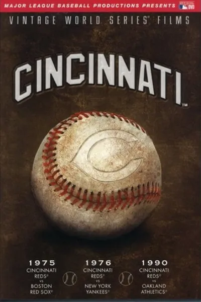 MLB Vintage World Series Films - Cincinnati Reds (1975, 1976, 1990)