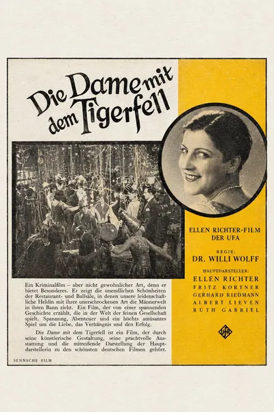 Die Dame mit dem Tigerfell