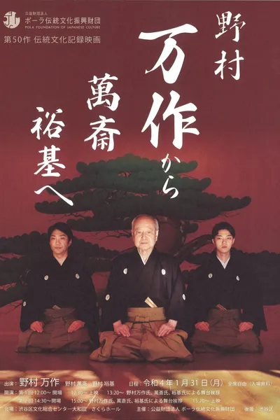 The Living Tradition of Nomura Kyogen: From Mansaku to Mansai to Yuki