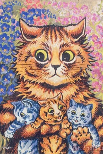 Art Celebrities at Home - Mr Louis Wain