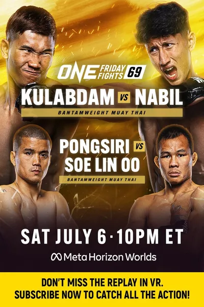 ONE Friday Fights 69: Kulabdam vs. Anane