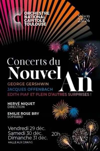 Bernstein, Bizet, Offenbach, Gershwin - Concert de fêtes à Paris