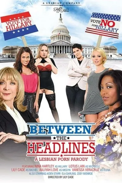 Between the Headlines: A Lesbian Porn Parody