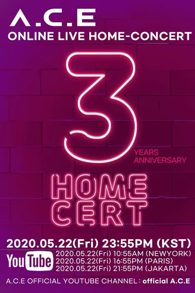 A.C.E 'HOMECERT' 3RD DEBUT-ANNIVERSARY