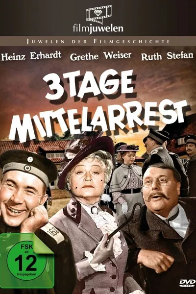 Drei Tage Mittelarrest