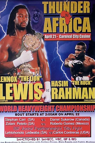 Lennox Lewis vs. Hasim Rahman