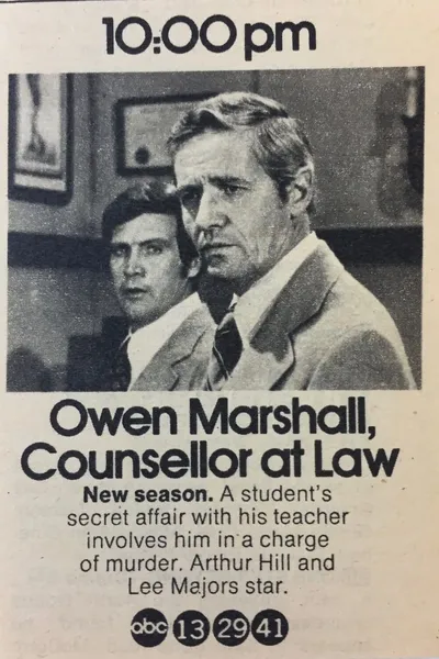 Owen Marshall: Counselor at Law