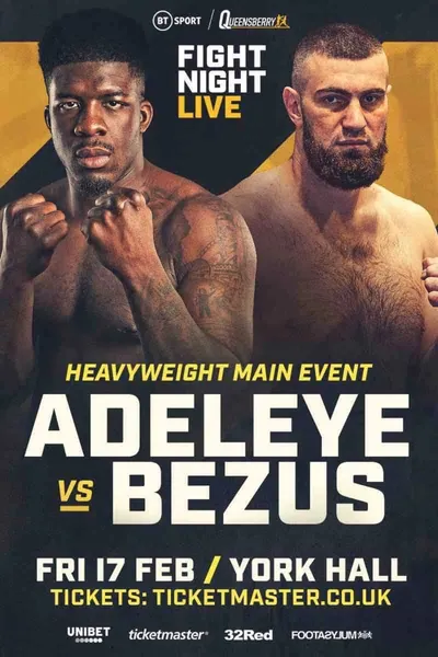 David Adeleye vs. Dmytro Bezus