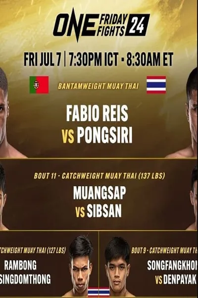 ONE Friday Fights 24: Reis vs. Pongsiri 2