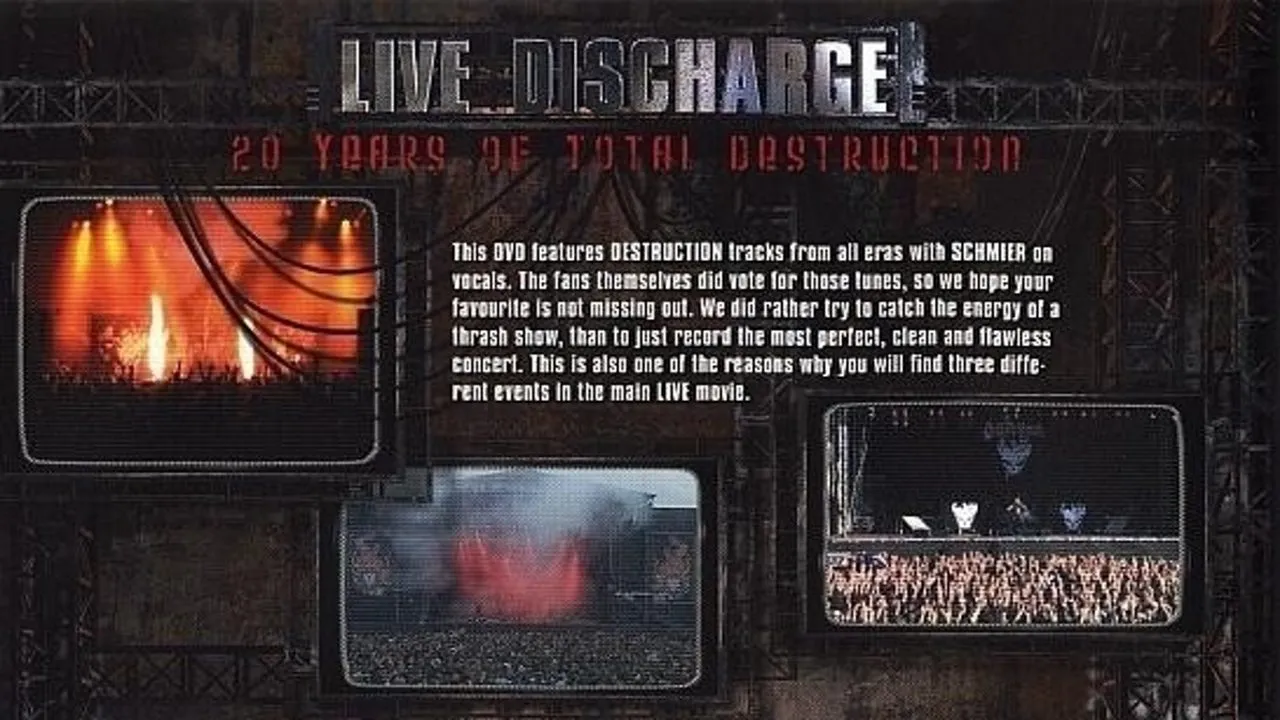 Destruction ‎– Live Discharge