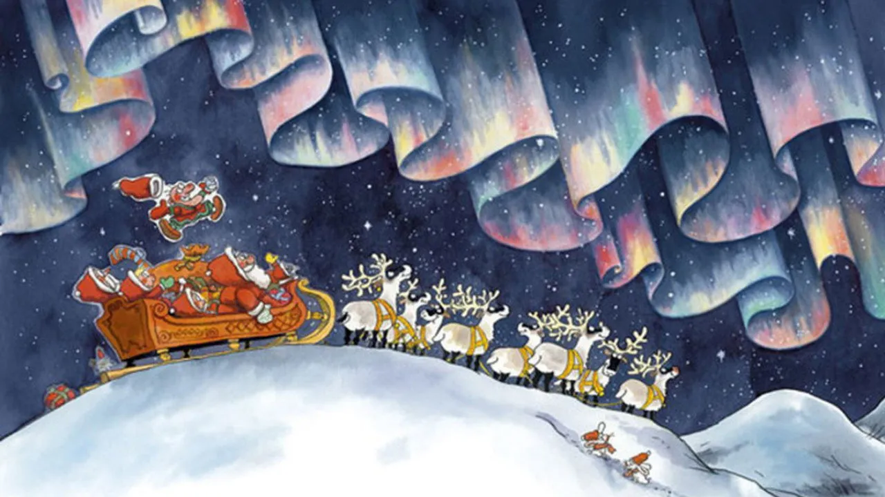 Santa Claus and the Magic Drum