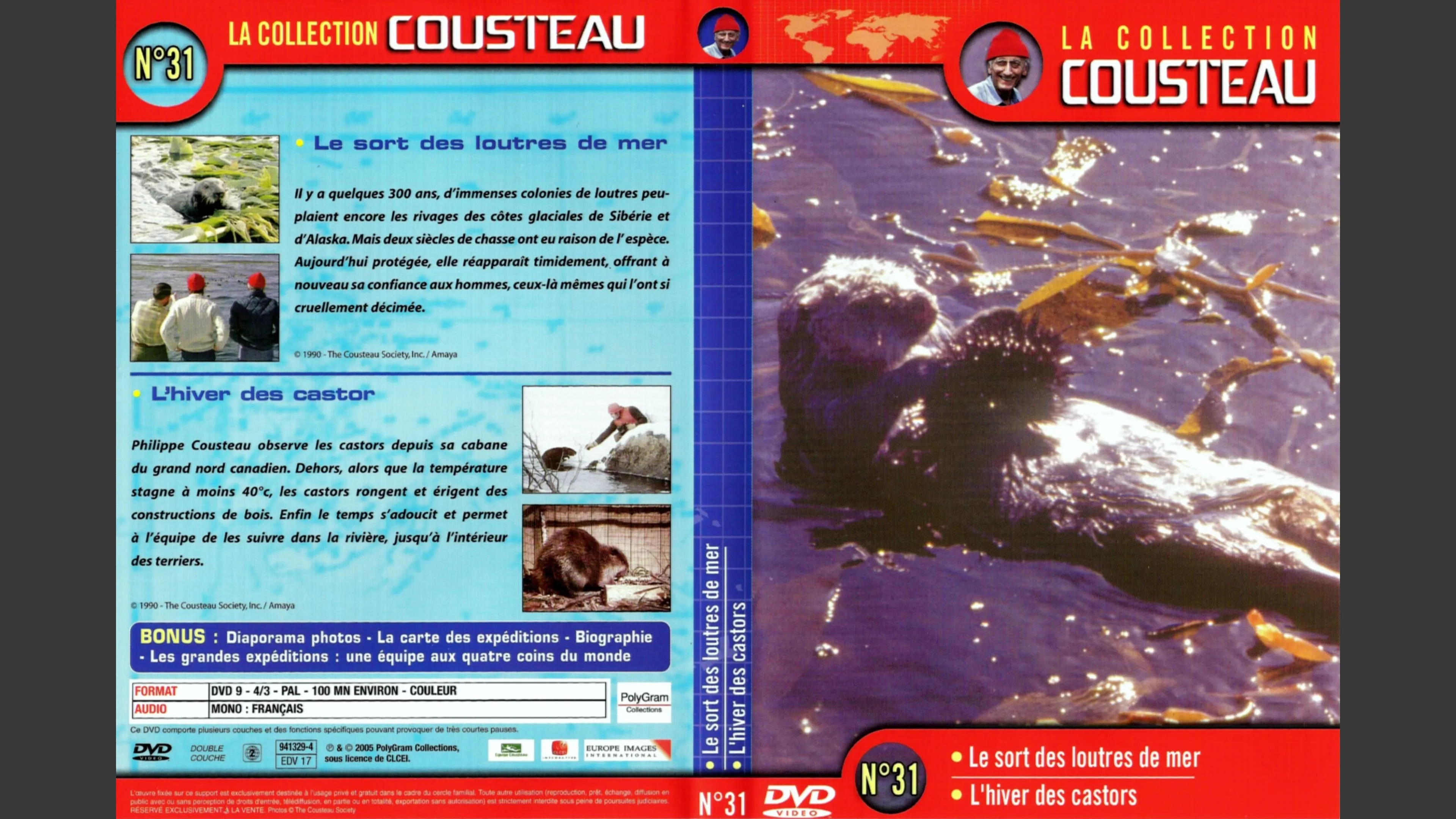 The Cousteau Collection N°31-1 | The Fate of Sea Otters