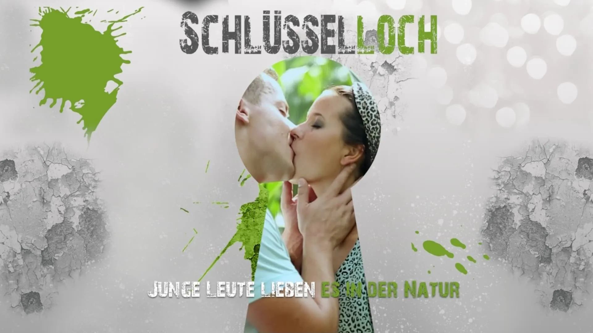 Schlüsselloch - Junge Leute lieben es in der Natur