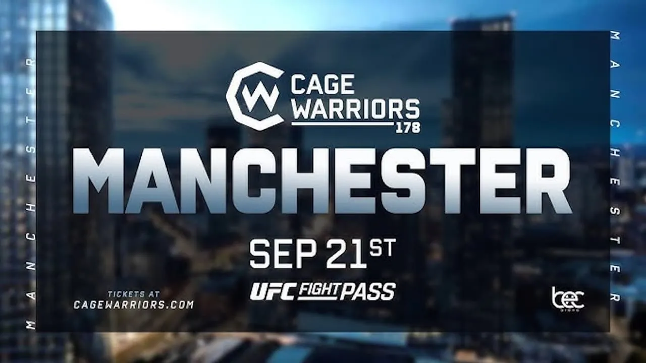 Cage Warriors 178: Manchester