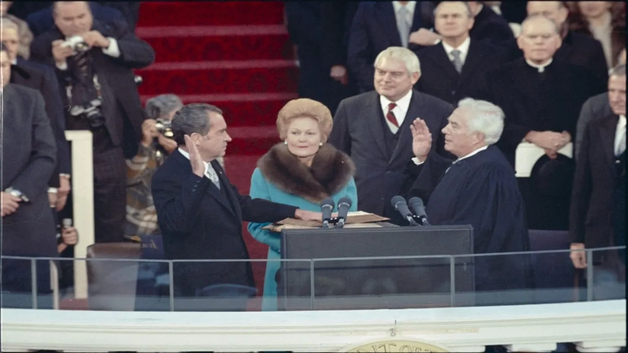 The Second Inauguration of Richard M. Nixon