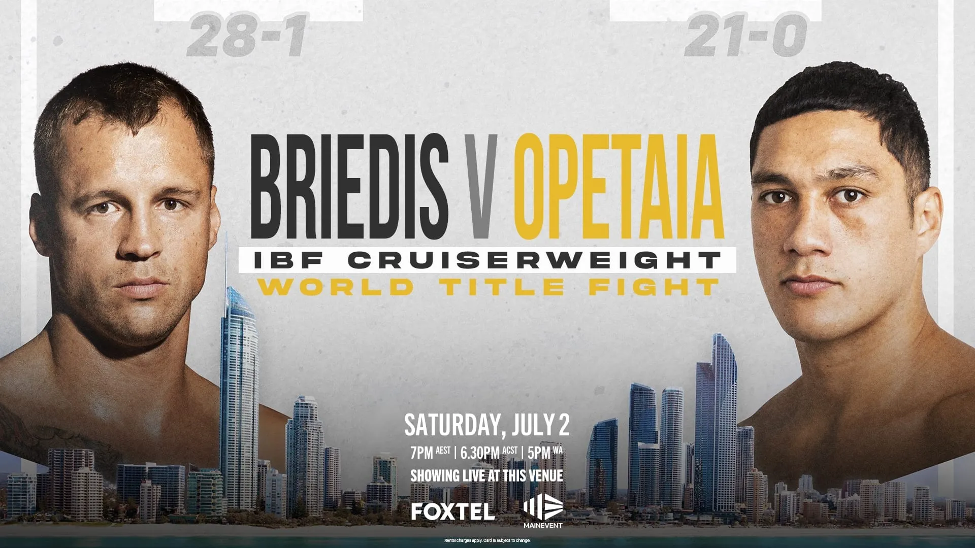 Mairis Briedis vs. Jai Opetaia