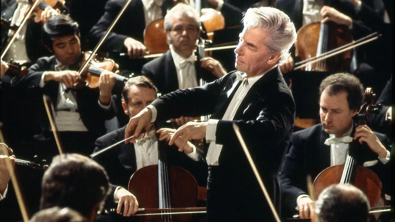 Karajan dirigiert Beethovens fünfte Symphonie