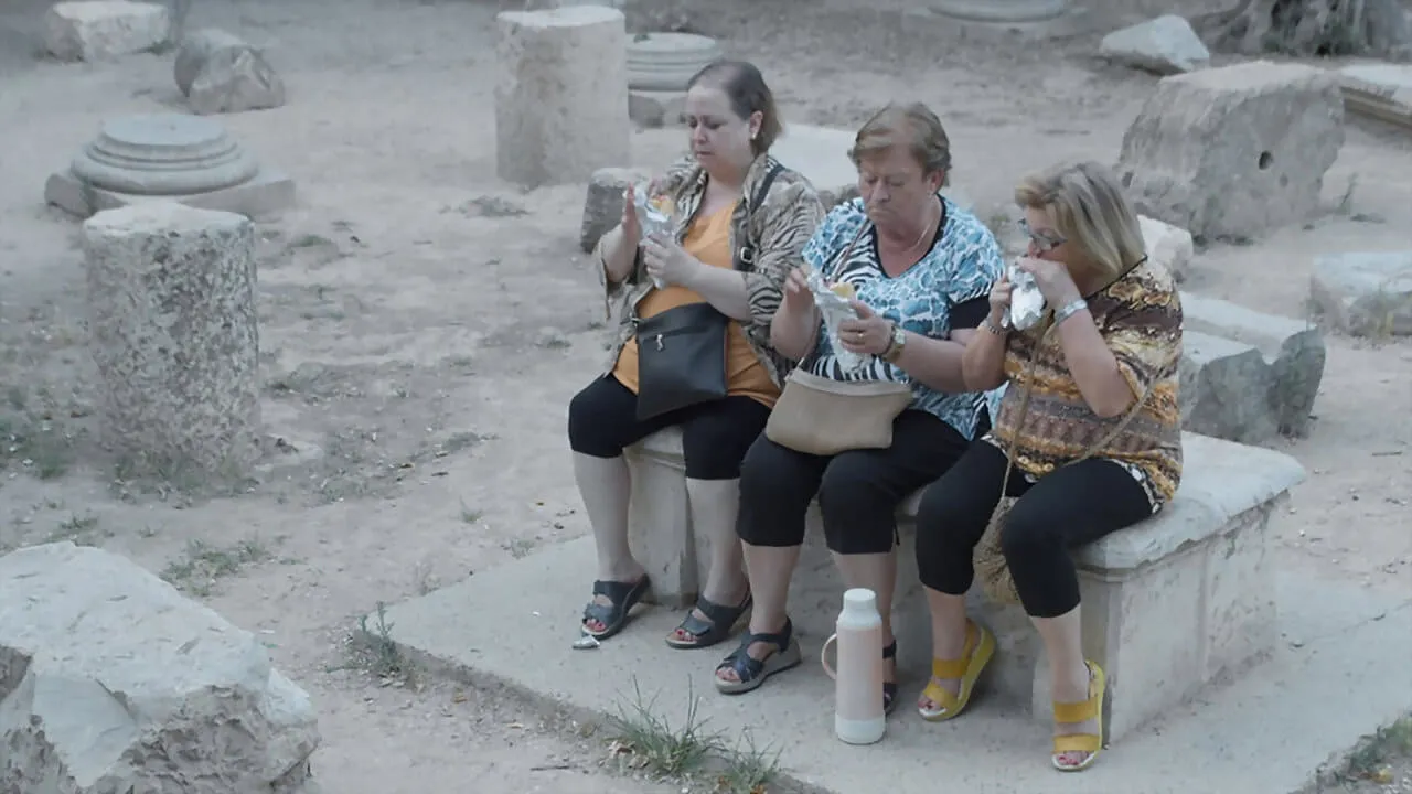 Women Visiting a City