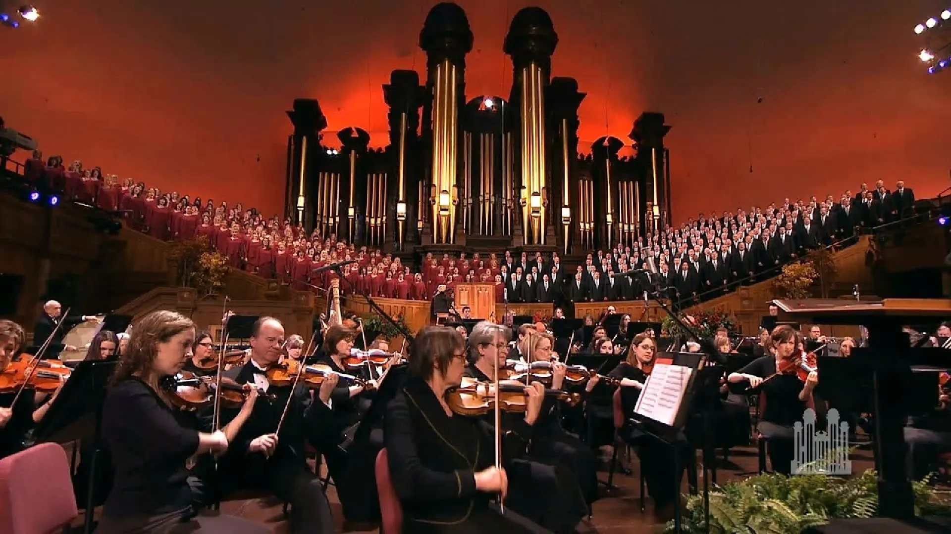 Christmas with the Mormon Tabernacle Choir and Orchestra at Temple Square featuring Sissel