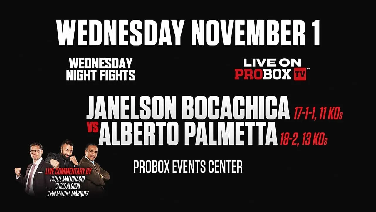 Janelson Bocachica vs. Alberto Palmetta