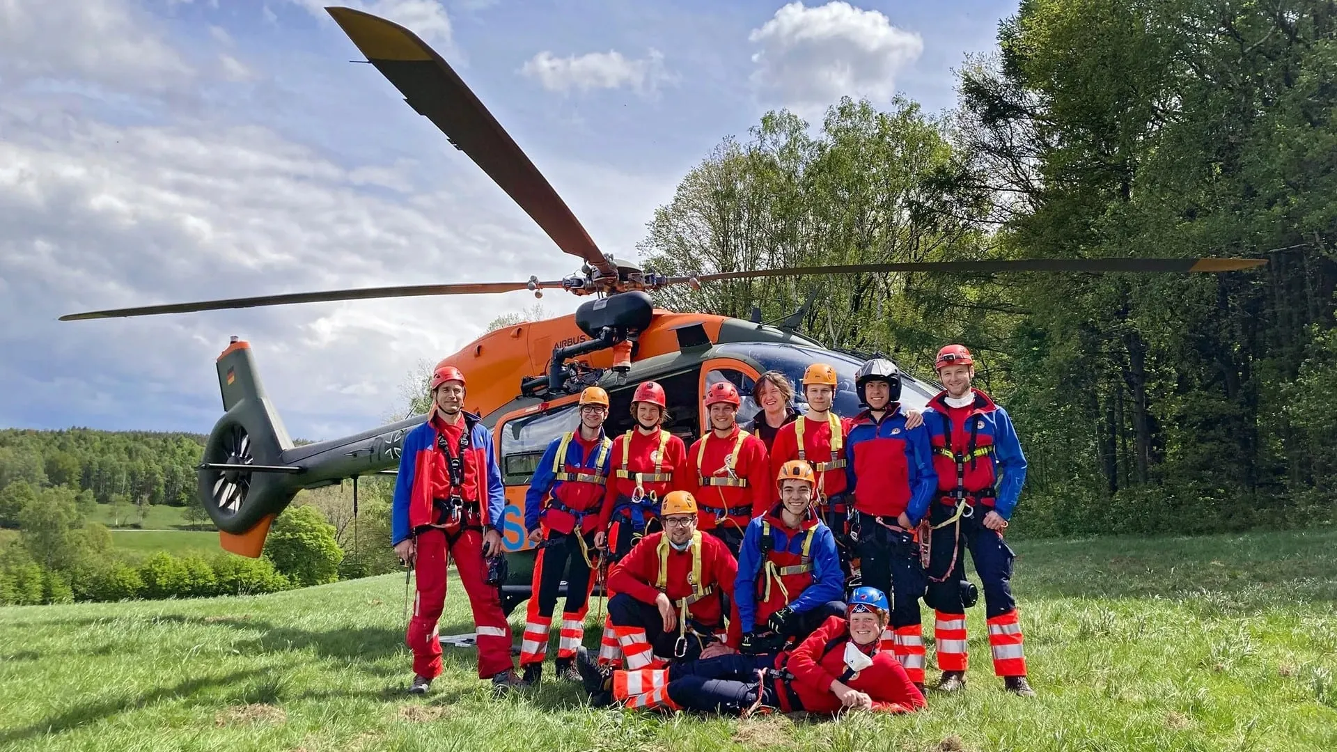 Bergwacht - Einsatz in der Sächsischen Schweiz