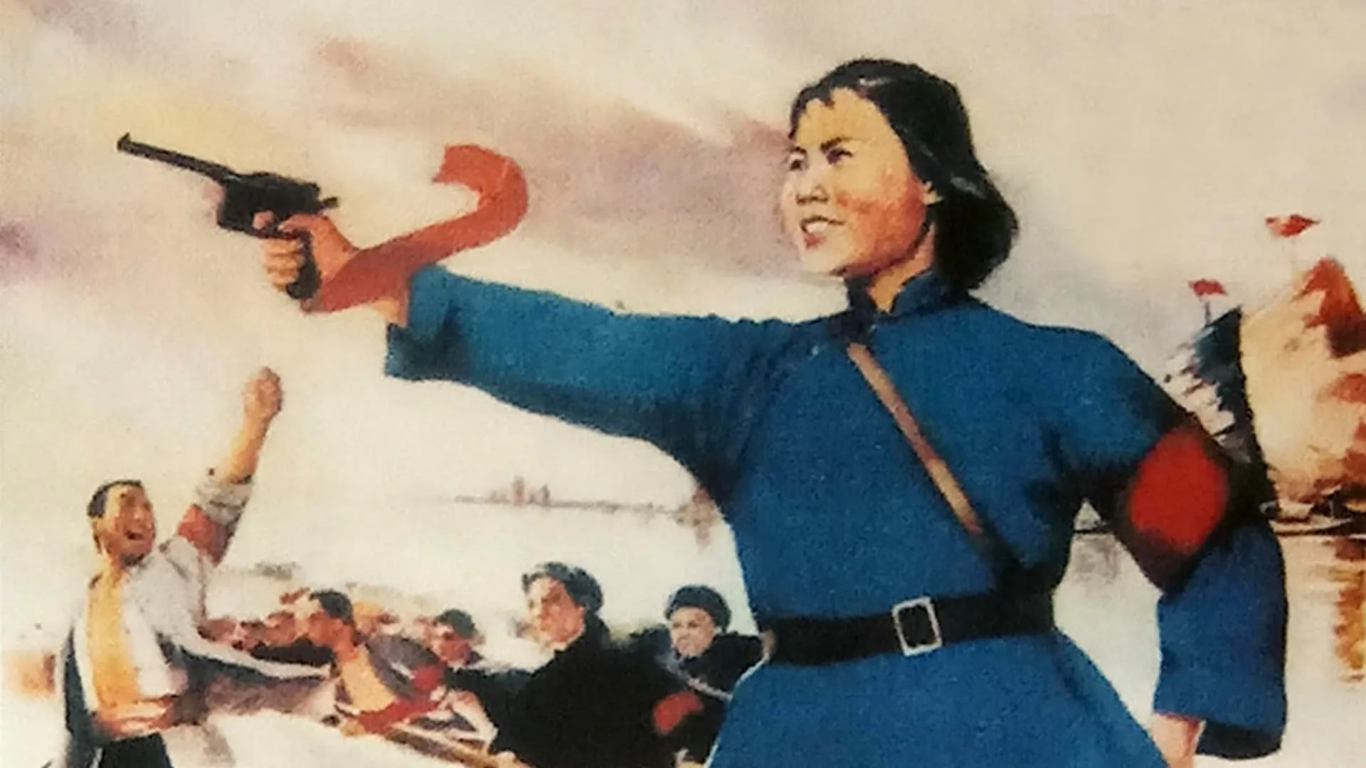 Red Guards on Honghu Lake