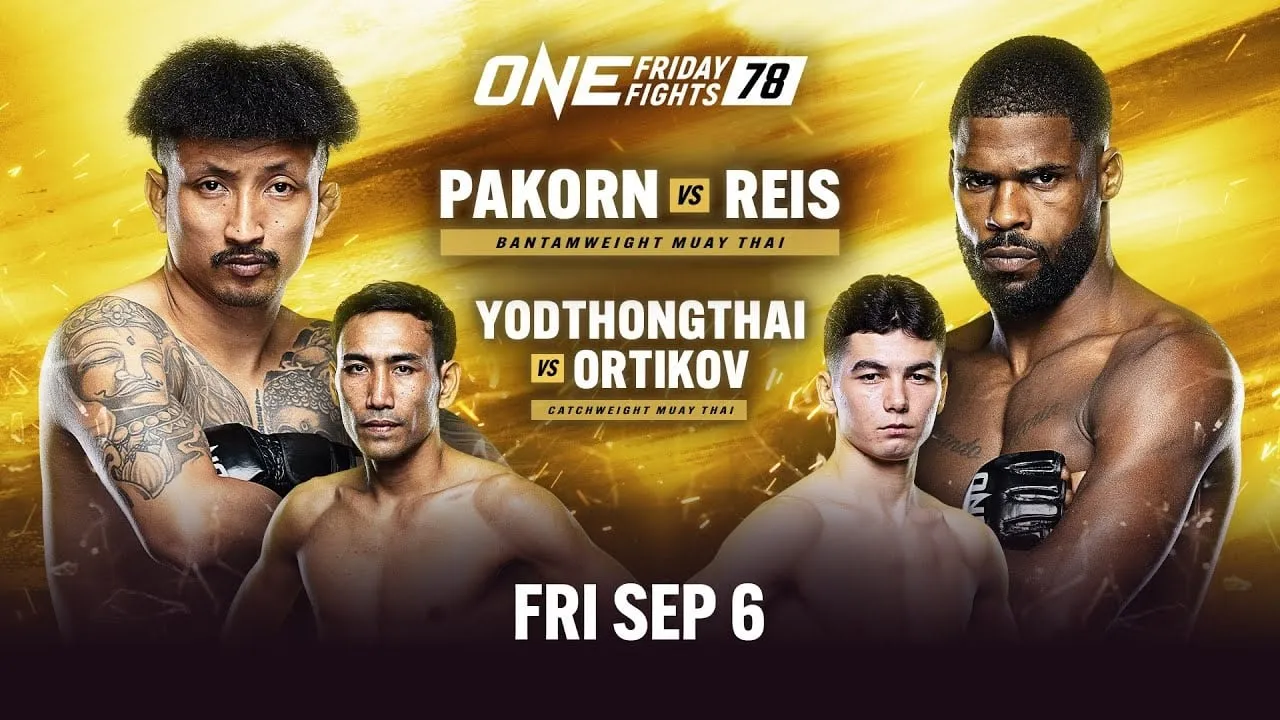 ONE Friday Fights 78: Pakorn vs. Reis