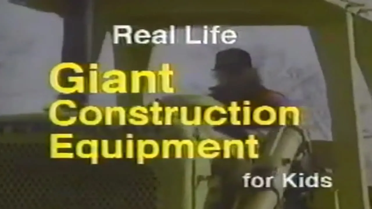 Real Life Giant Construction Equipment for Kids