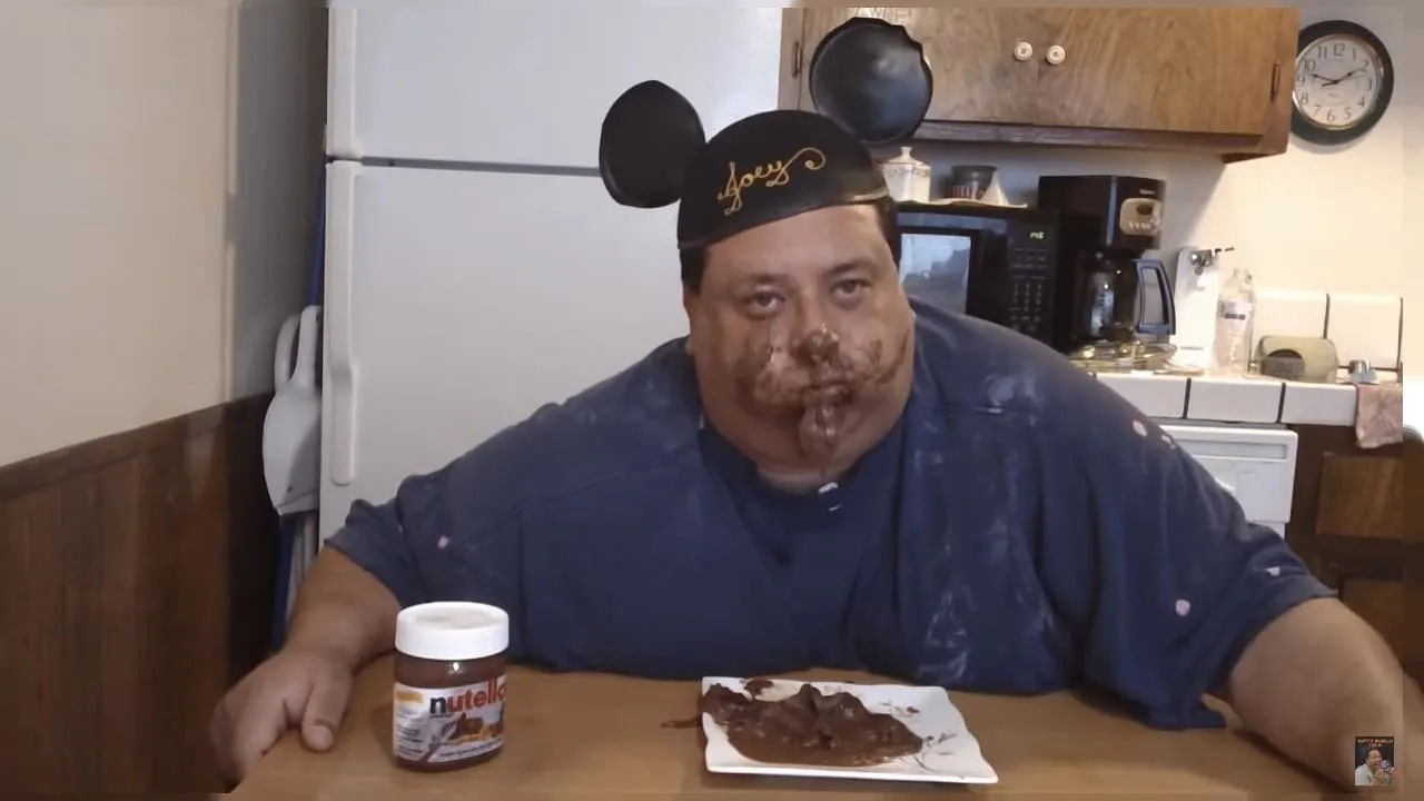 The Nutella Food Challenge.. "Hands Free!"