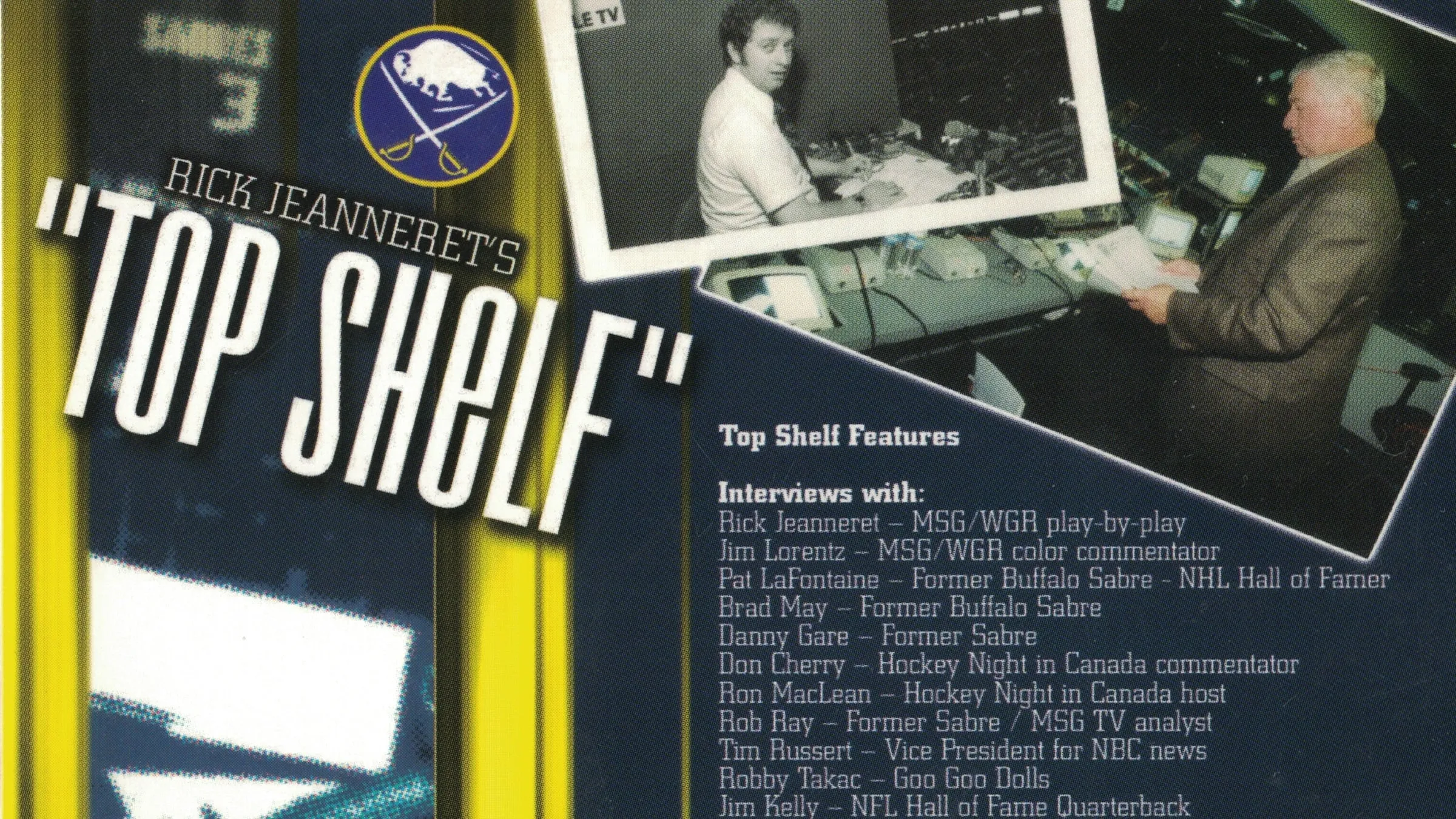 Rick Jeanneret's Top Shelf