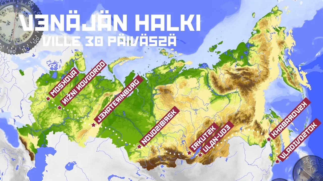 Venäjän halki 30 päivässä