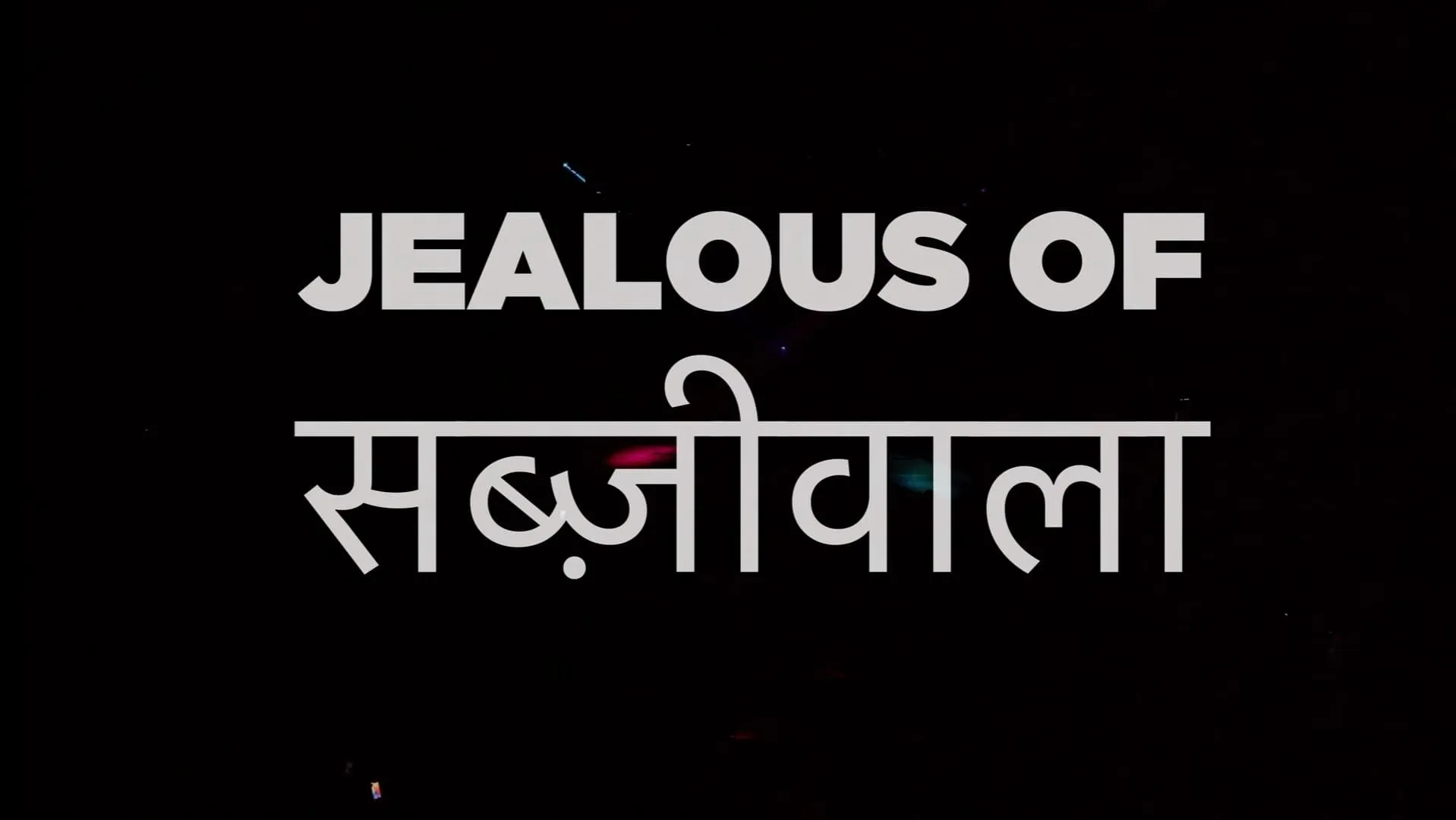 Abhishek Upmanyu: Jealous of Sabziwala