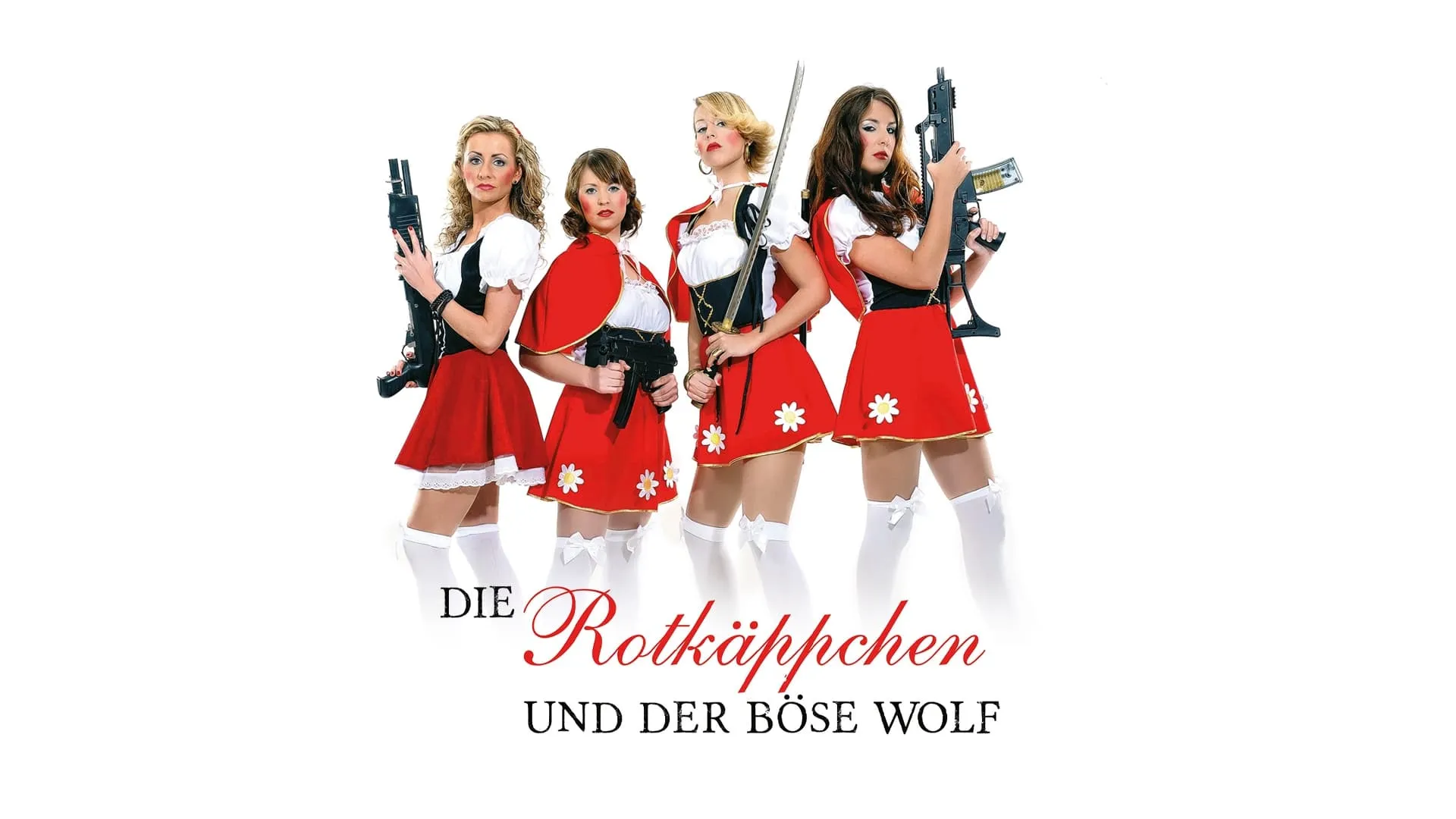 Die Rotkäppchen und der böse Wolf