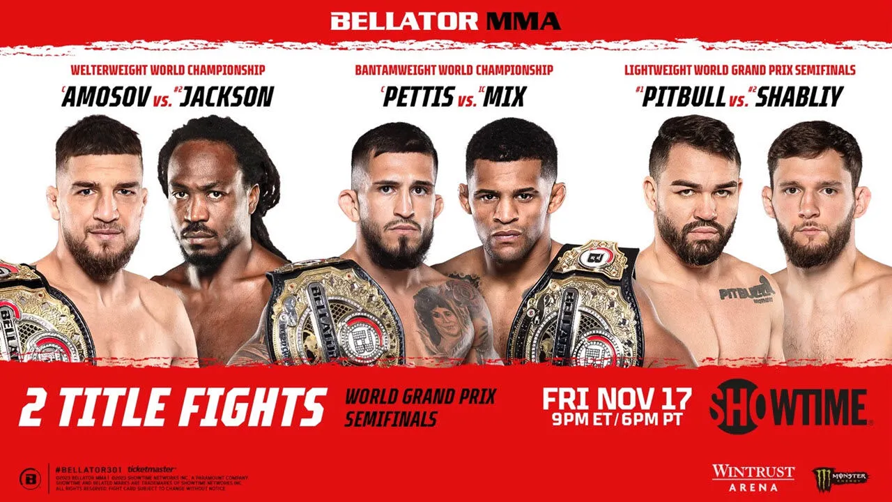 Bellator 301: Amosov vs. Jackson