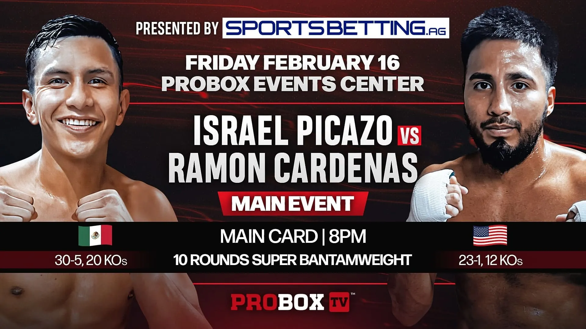 Israel Picazo vs. Ramon Cardenas