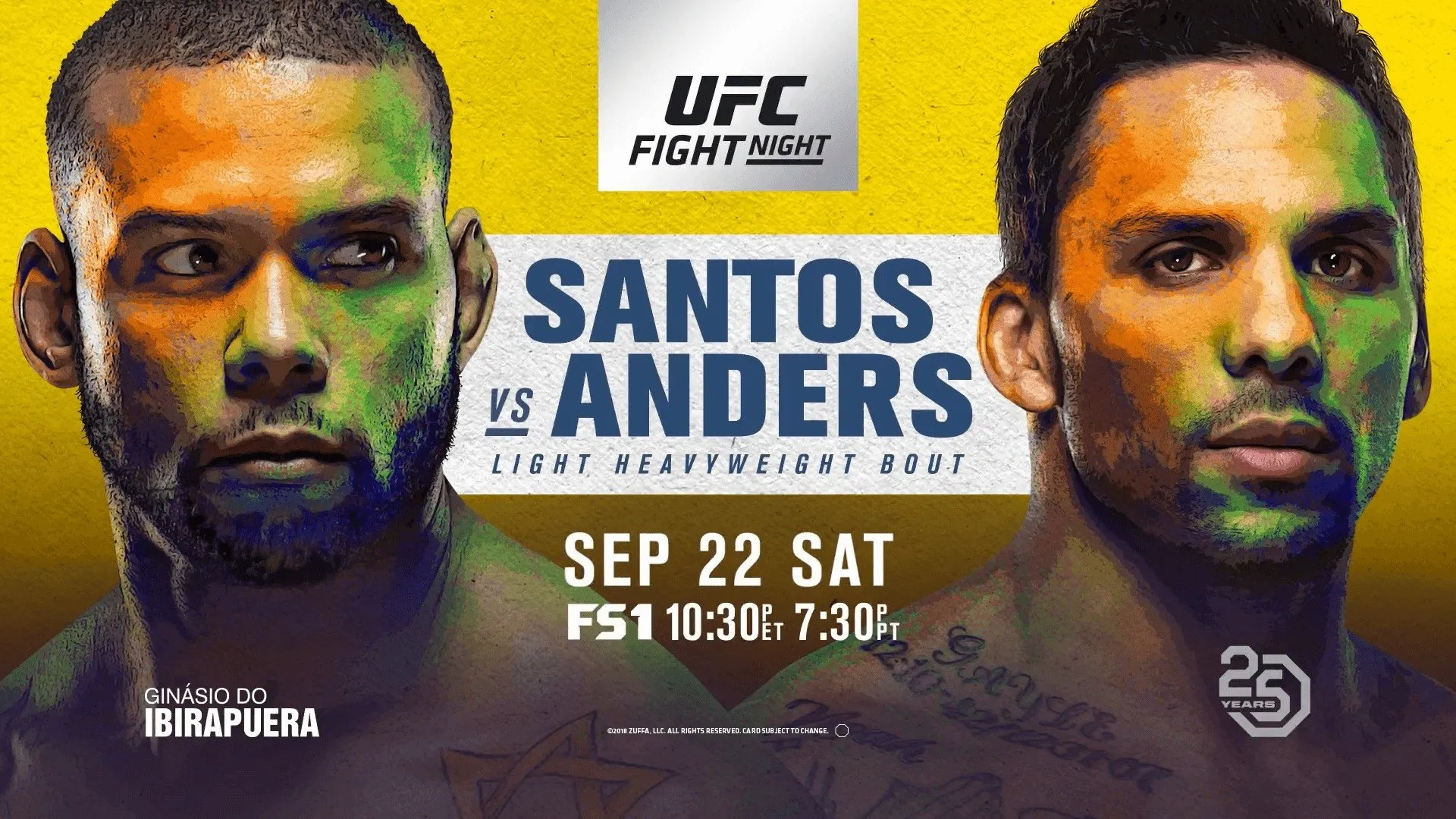 UFC Fight Night 137: Santos vs. Anders