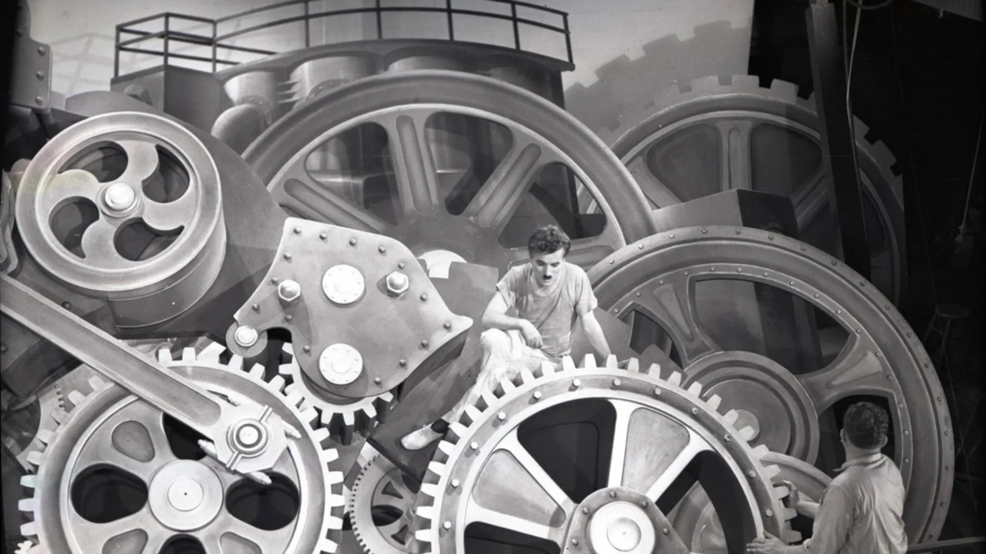 Chaplin et Les temps modernes, La voie du silence