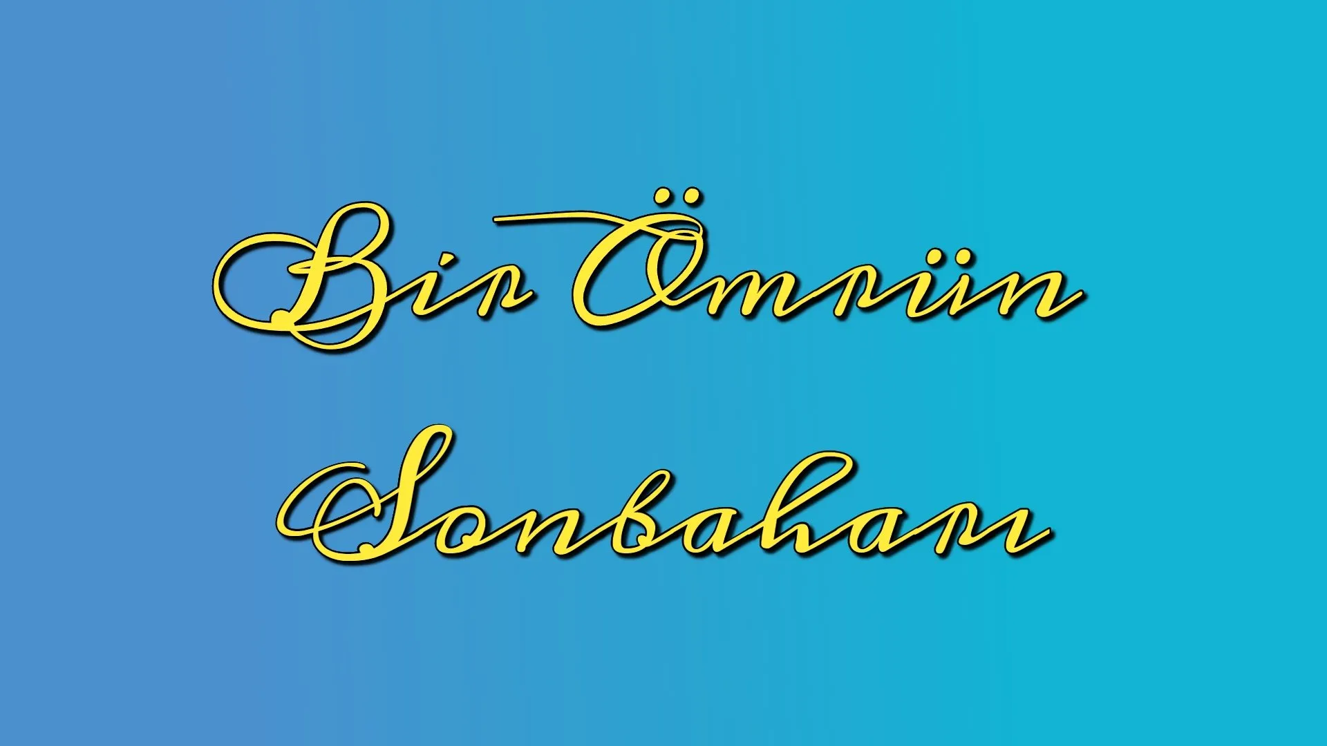 Bir Ömrün Sonbaharı
