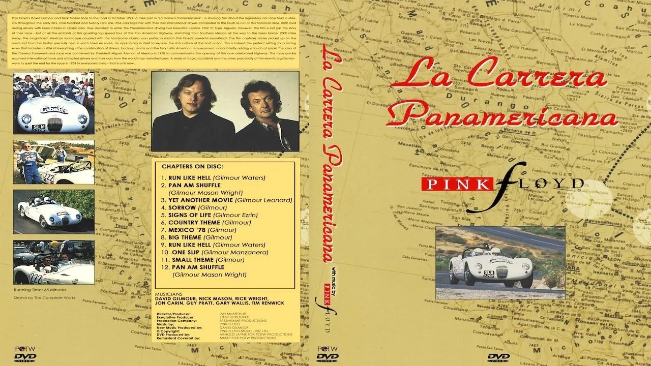 La Carrera Panamericana with Music by Pink Floyd