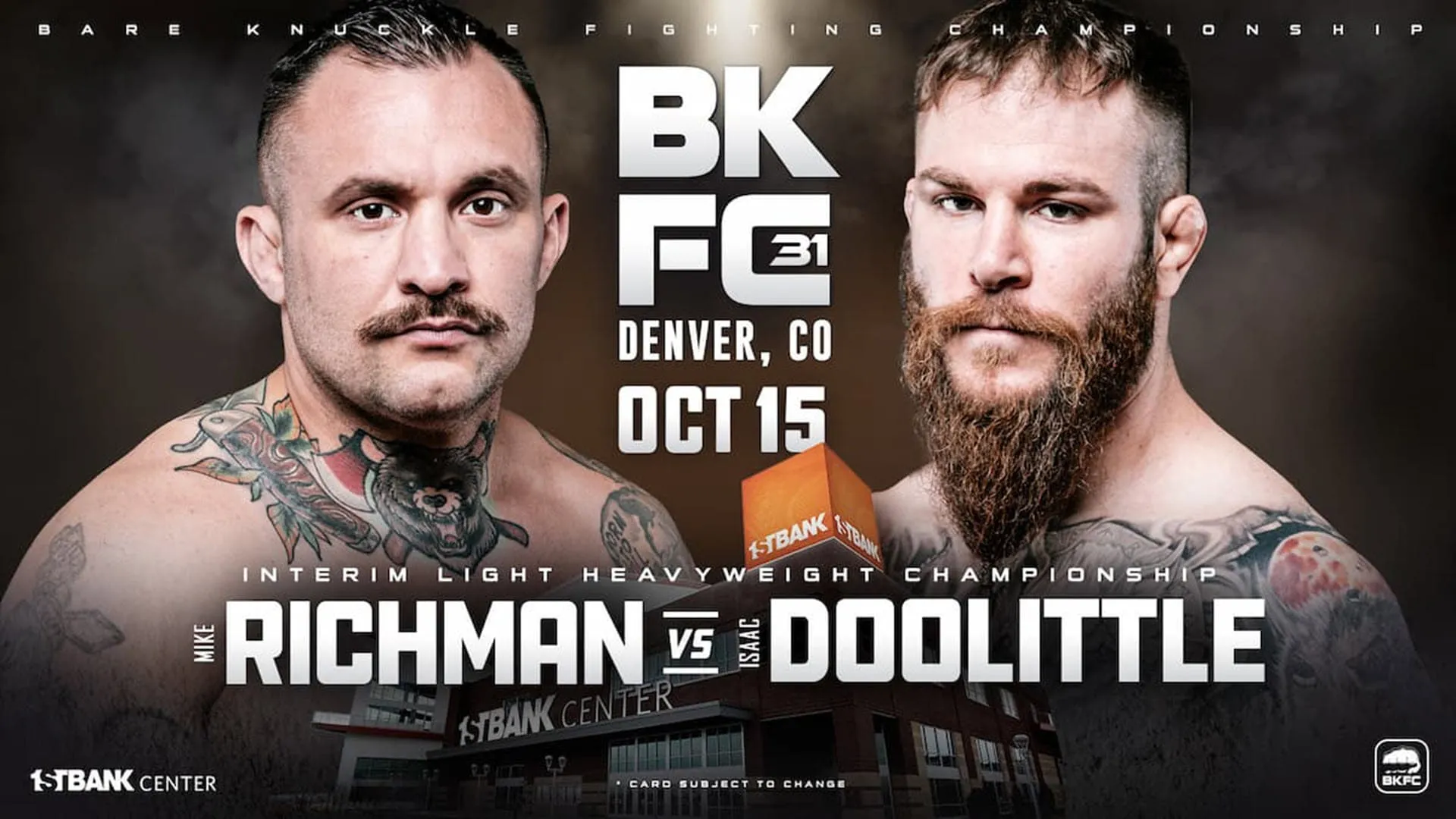 BKFC 31: Richman vs Doolittle