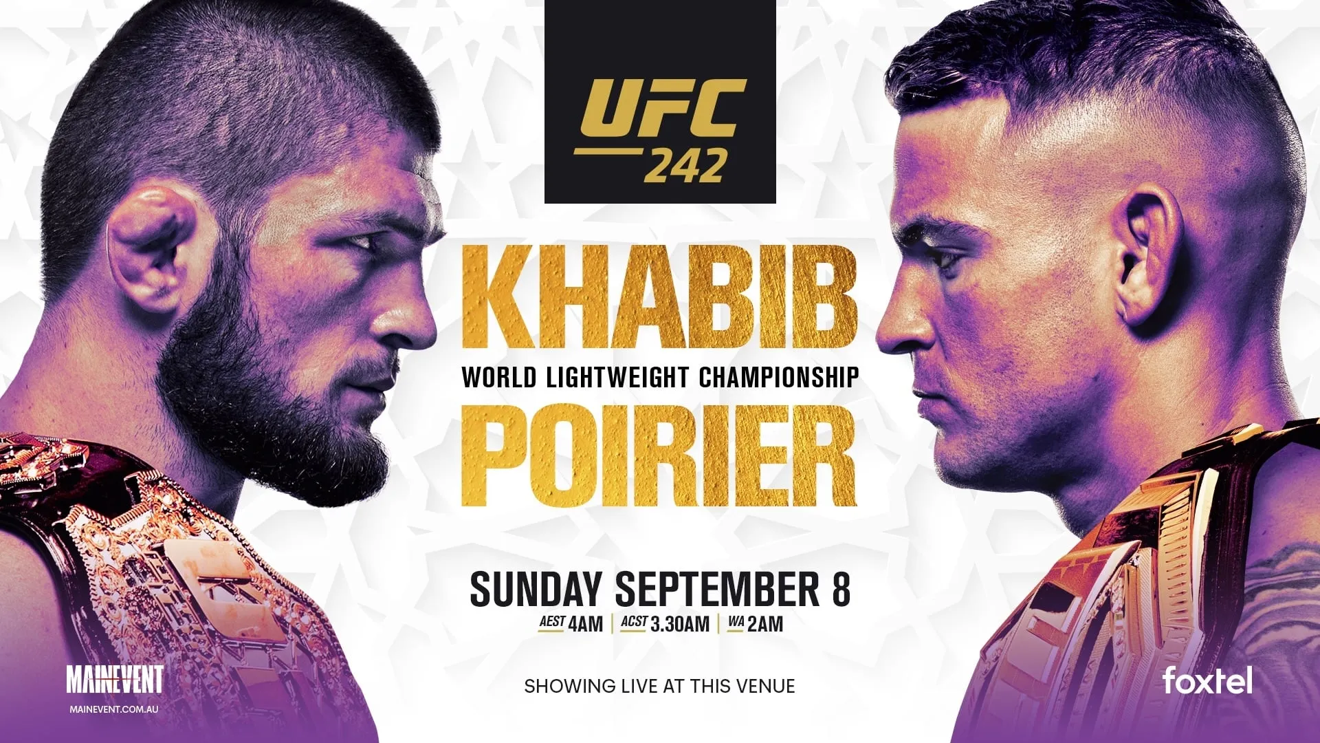 UFC 242: Khabib vs. Poirier