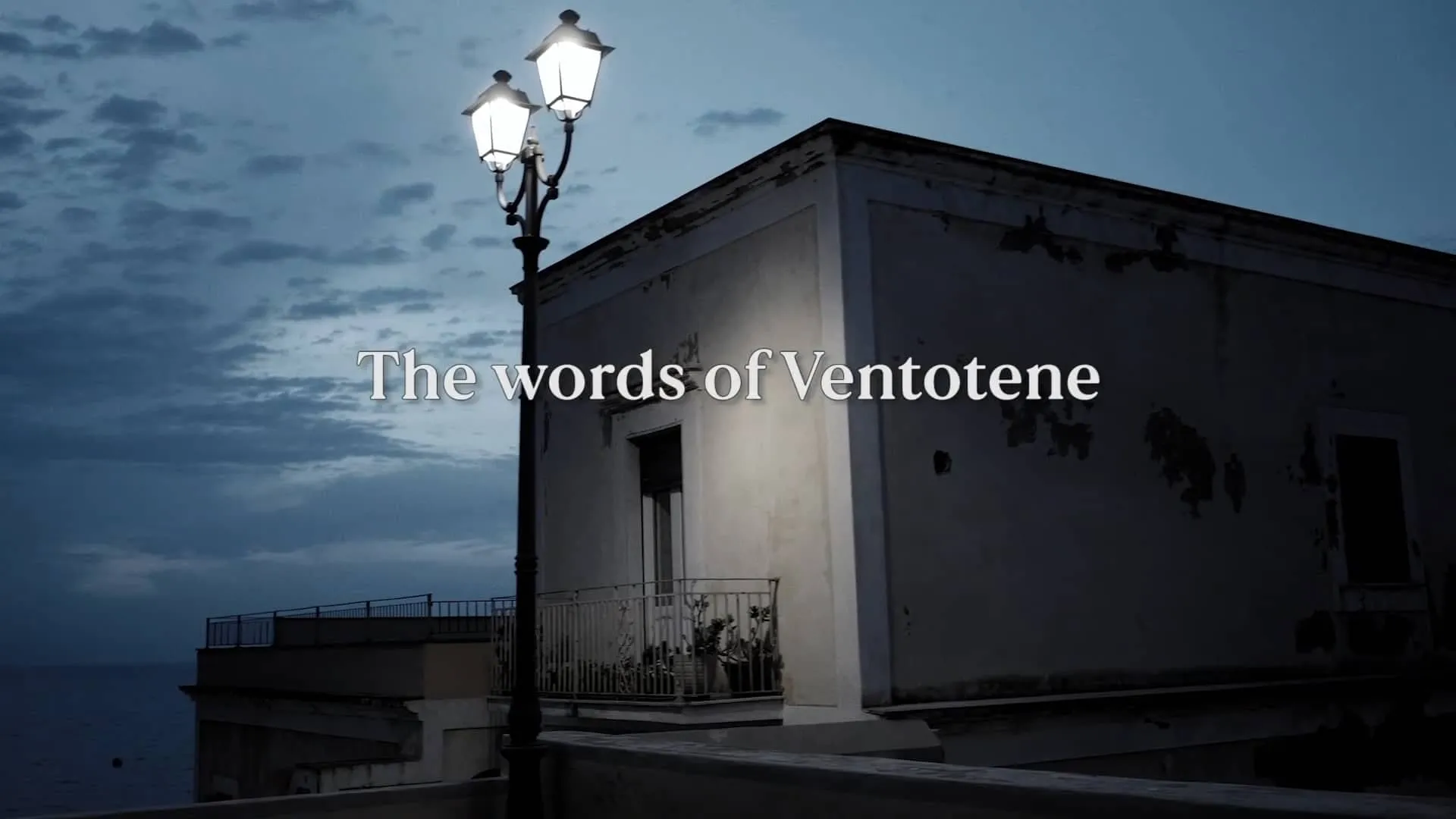 The words of Ventotene