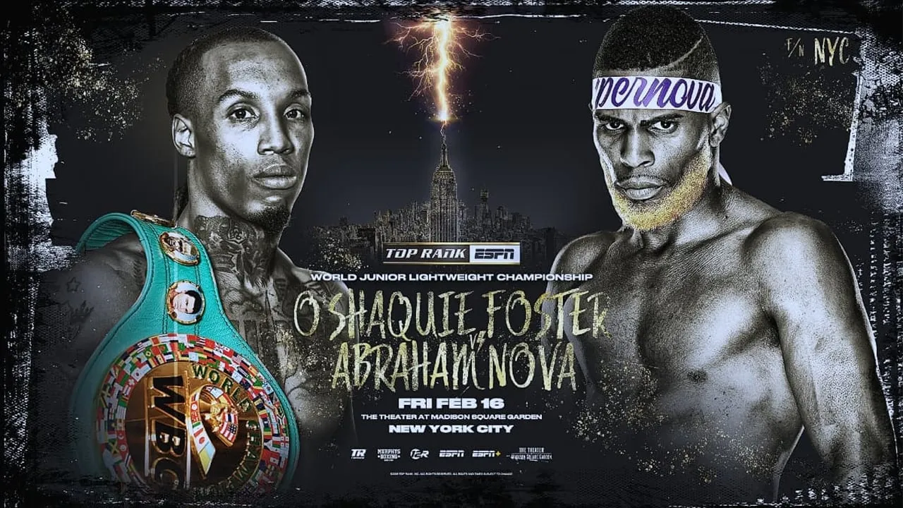 O'Shaquie Foster vs. Abraham Nova