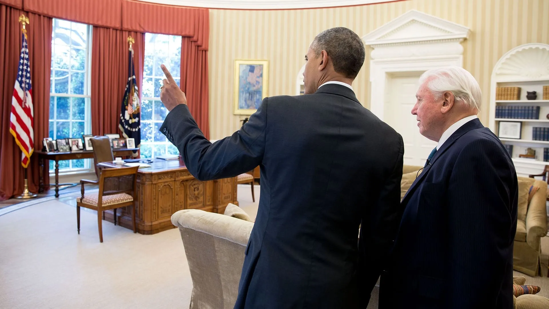 David Attenborough Meets President Obama