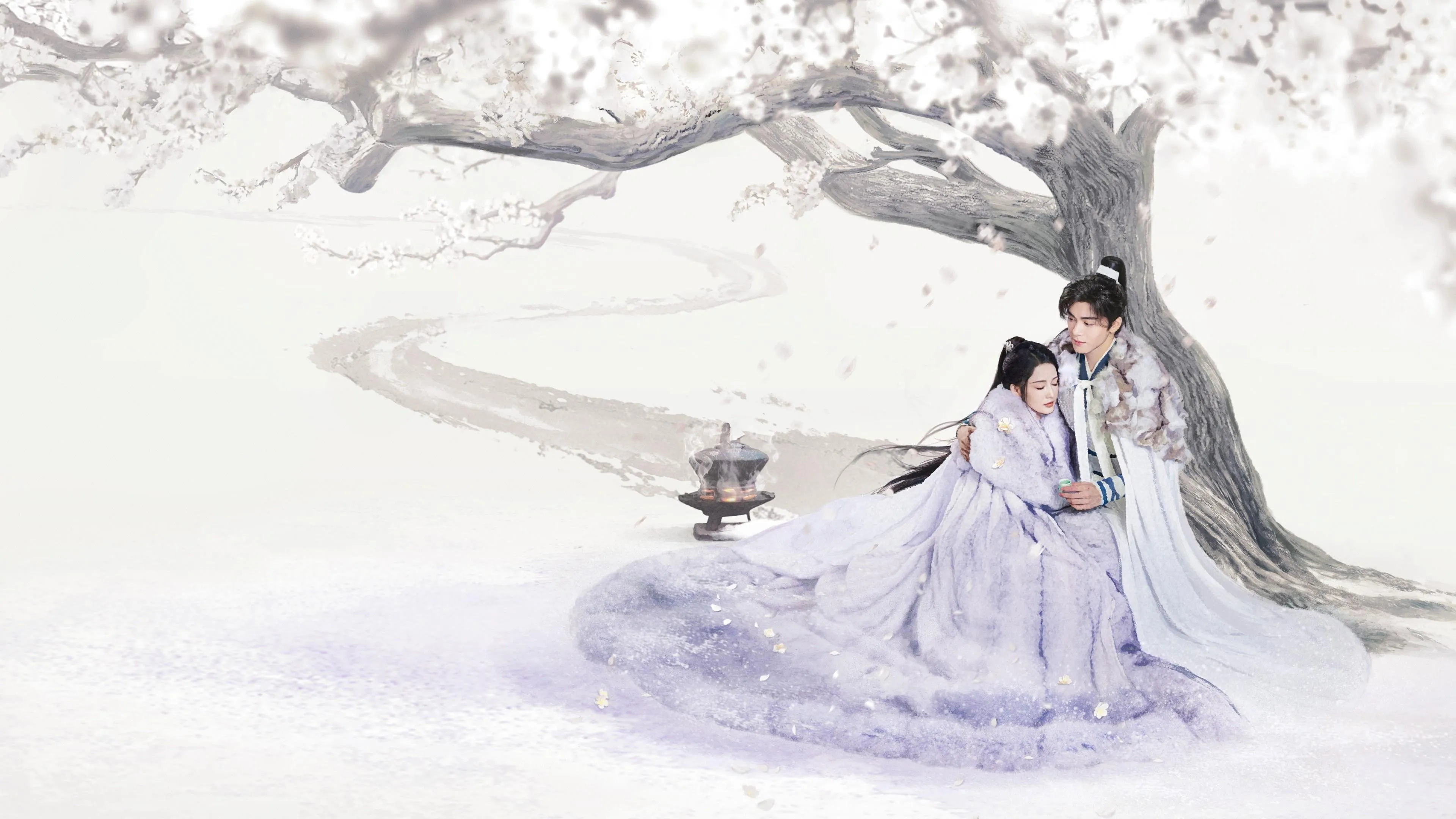 Snowy Night Timeless Love